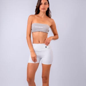 Short FlexButton White